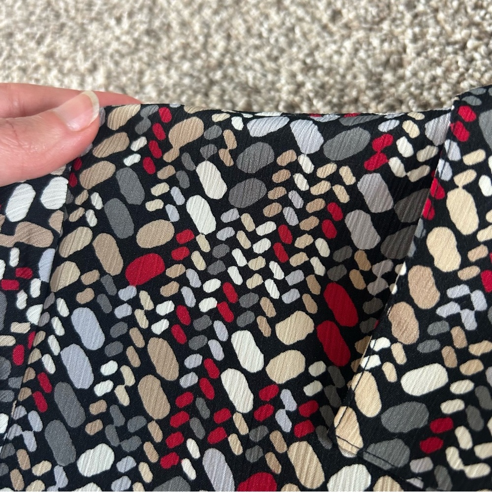 Alfred Dunner Multicolor Patterned Blouse - Picture 3 of 6